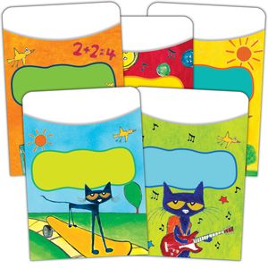 Pete the Cat Library Pockets - Multi Pack