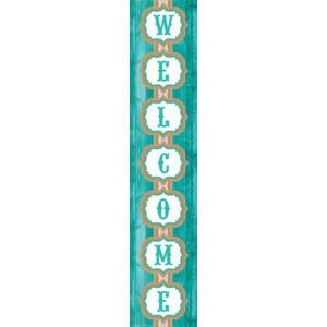 Shabby Chic Welcome Banner