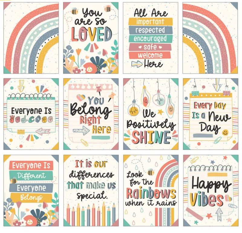Mini Posters: We Belong Poster Set