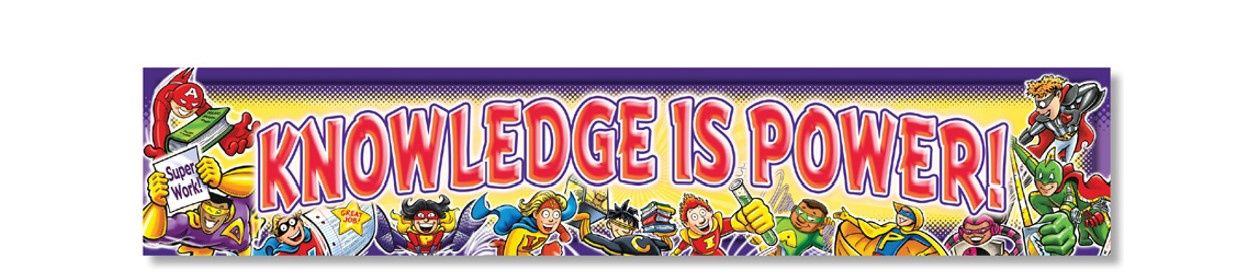 Knowledge Is Power Banner