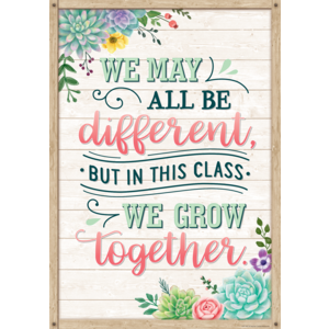 Poster We May All Be Different