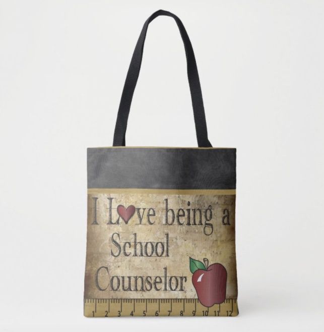 4639556 Love Being a School Counselor Tote Bag