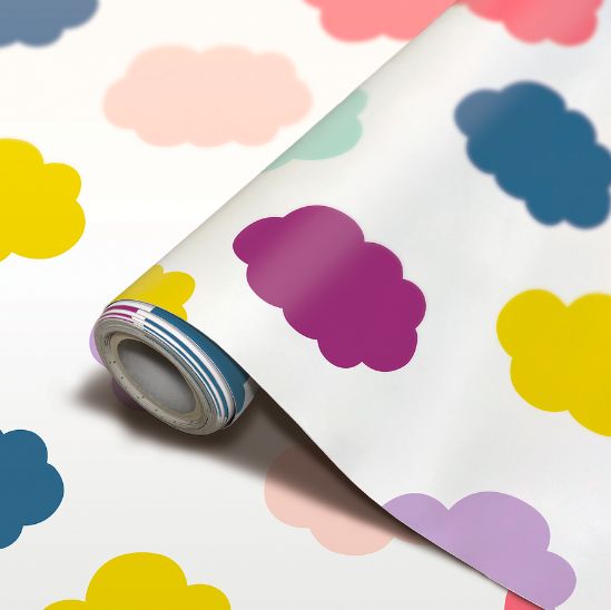 Oh Happy Day Clouds Peel and Stick Decorative Paper