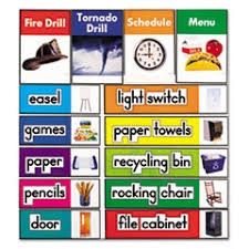 Photographic Classroom Labels BBS