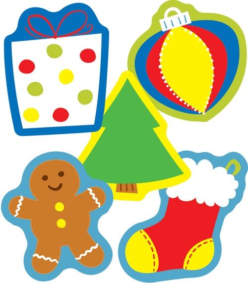 Holiday Mix Cut Out Accents