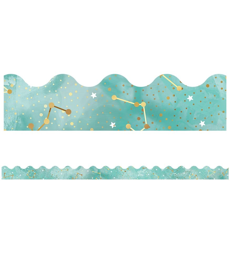 Galaxy Constellations Border Trim