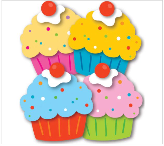 Cupcakes Mini Cut Outs