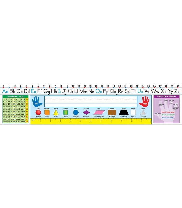 Traditional Manuscript Nameplates Grade 1-2