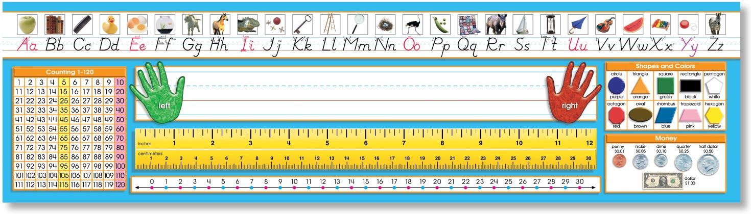 (36) Primary Modern1-120 Desk Plates