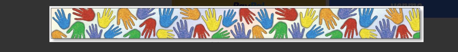 Handprints Border Trim
