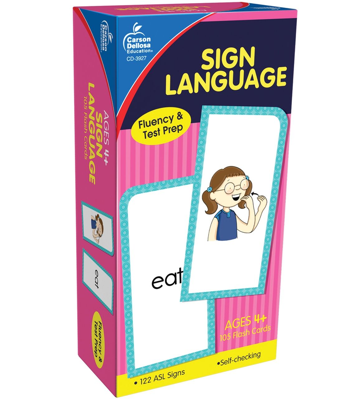 Sign Language Flash Cards Grade PK-8