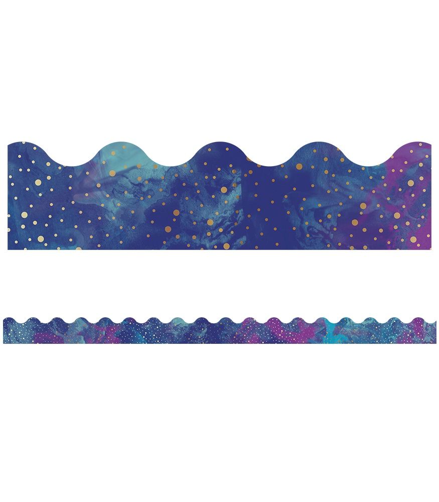 Galaxy Scalloped Border Trim