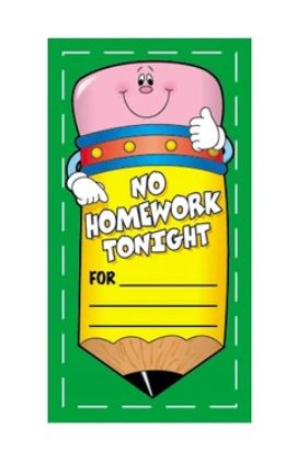 9581 No Homework Pencil Coupons
