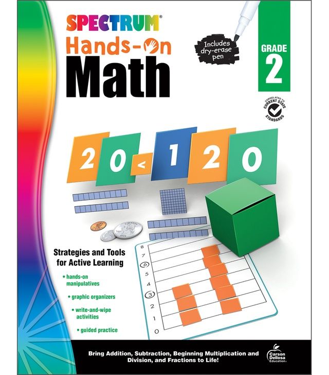Hands On Math Workbook Grade 2