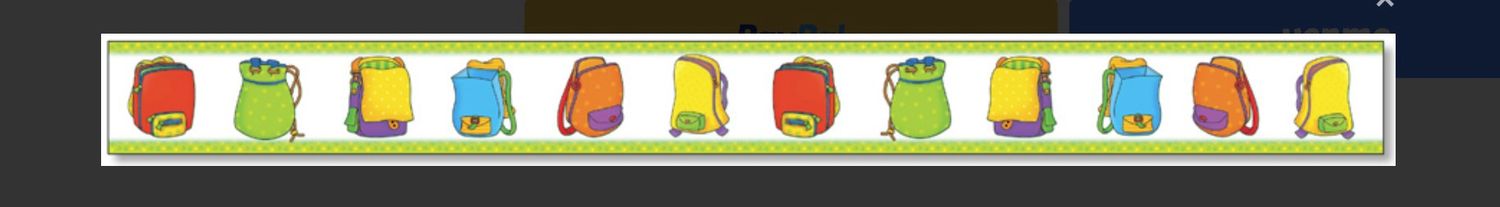 Backpacks Border Trim