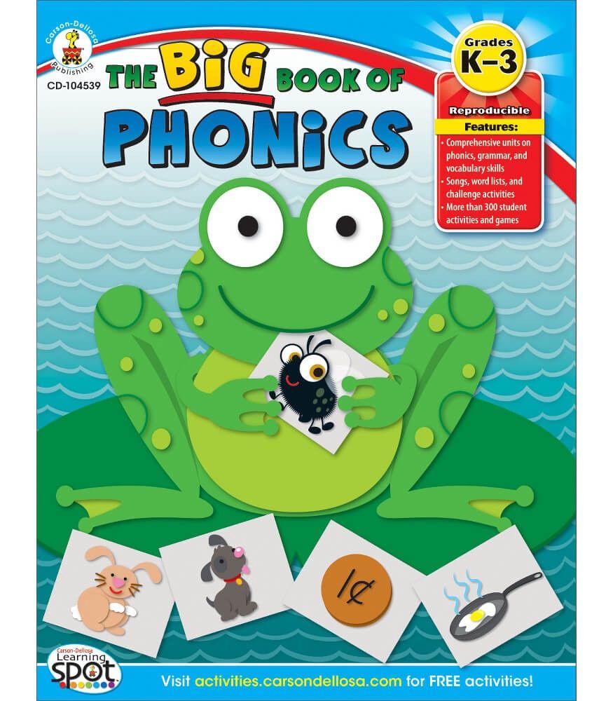 The Big Book of Phonics Resource Book Grade K-3