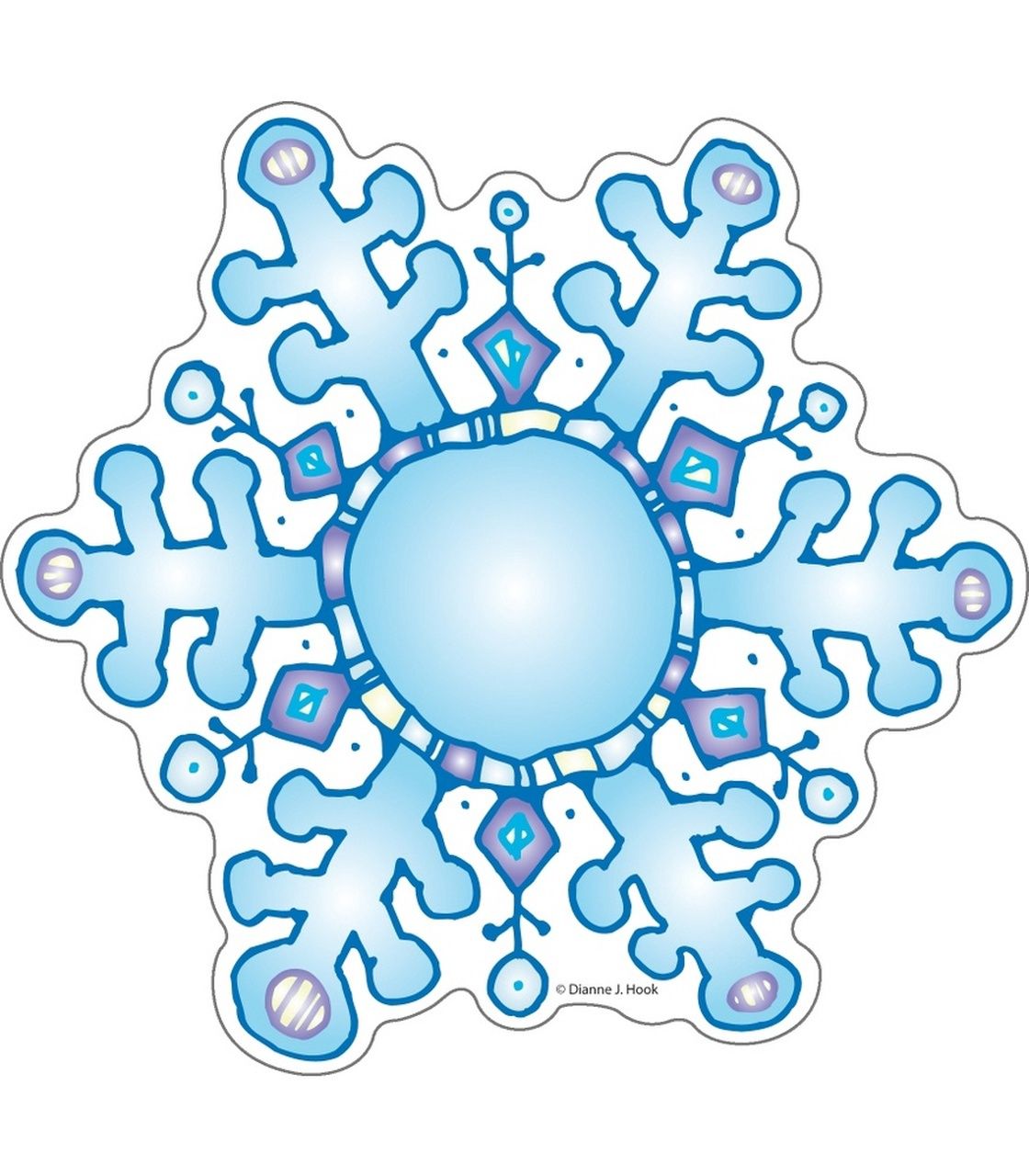 Snowflake Cut Out Accents