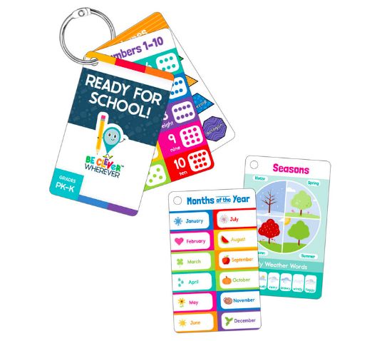 PK-K Ready for School! Cards