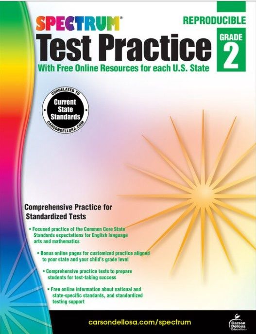 GR 2 Spectrum Test Practice Workbook