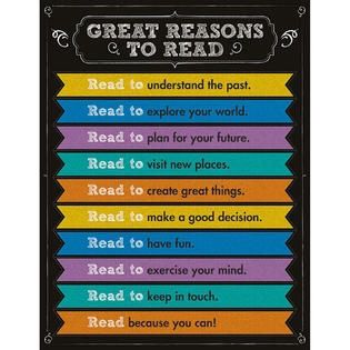 Great Reasons To Read Chart Poster
