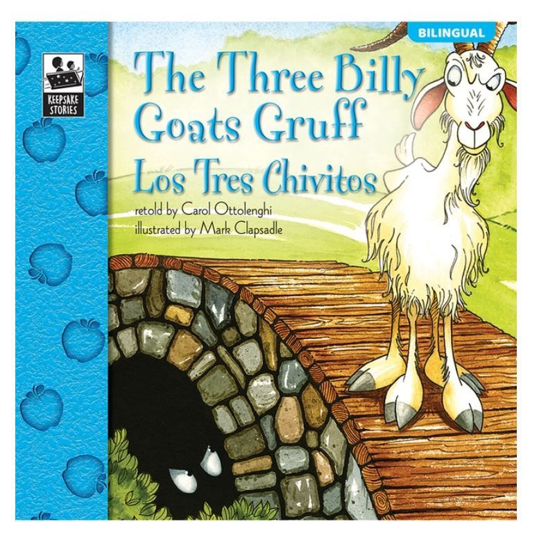 Bilingual Three Billy Goats Gruff Storybook