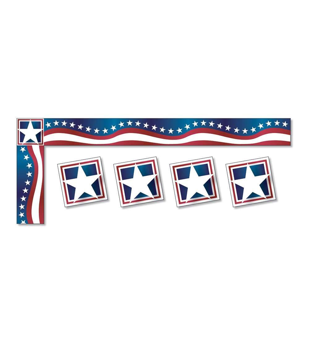 Stars &amp; Stripes Trimmer Border