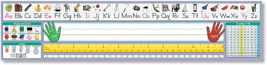 Adhesive Traditional Manuscript Primary Nameplates