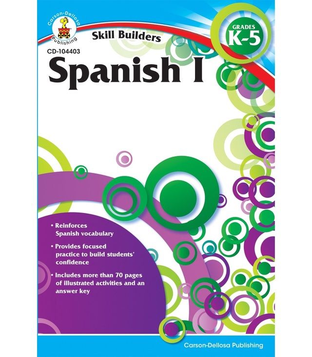 Gr K-5 Spanish I Workbook
