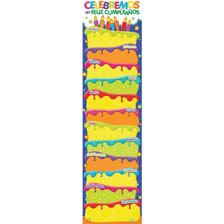 Color My World Spanish BDAY Vertical Banner