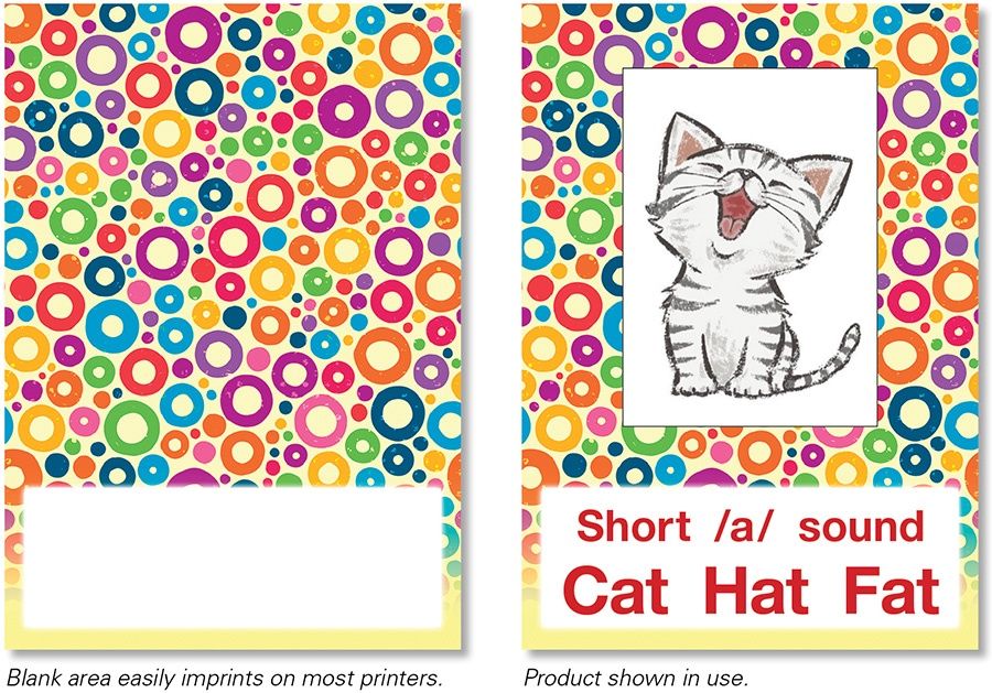 Colorful Circles Meet Our Class Cards
