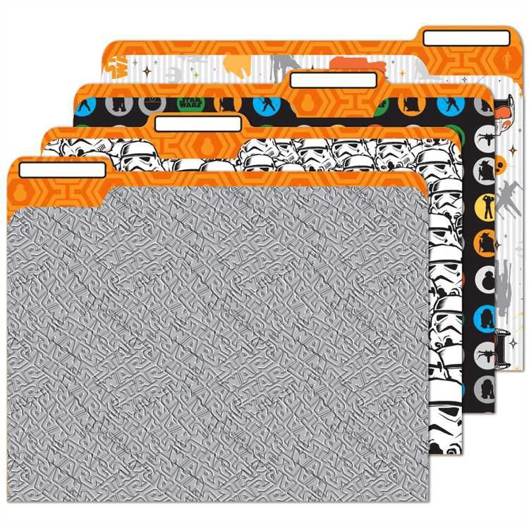 Star Wars Super Troopers File Folders