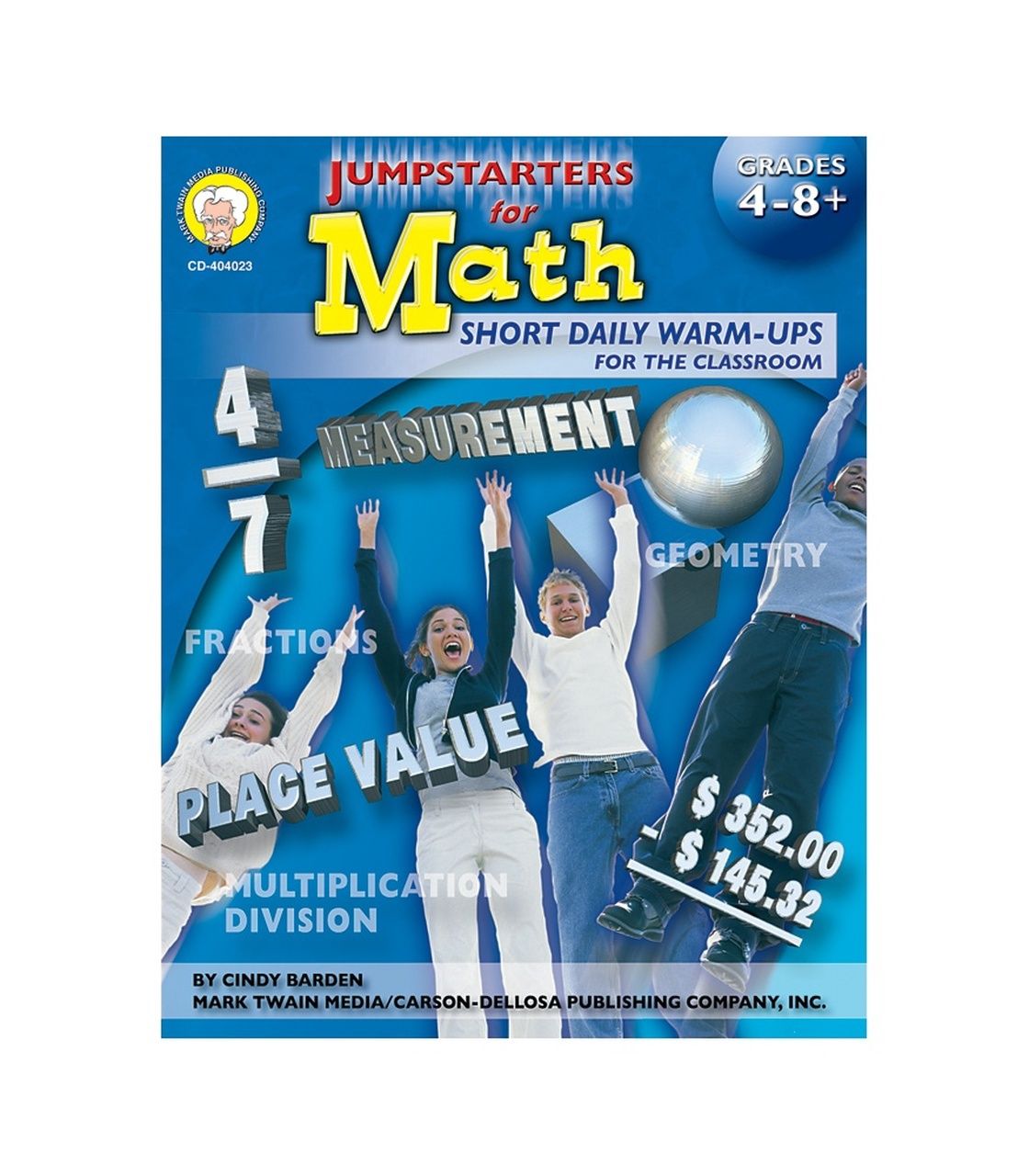 Jumpstarters for Math Resource Book Grade 4-12