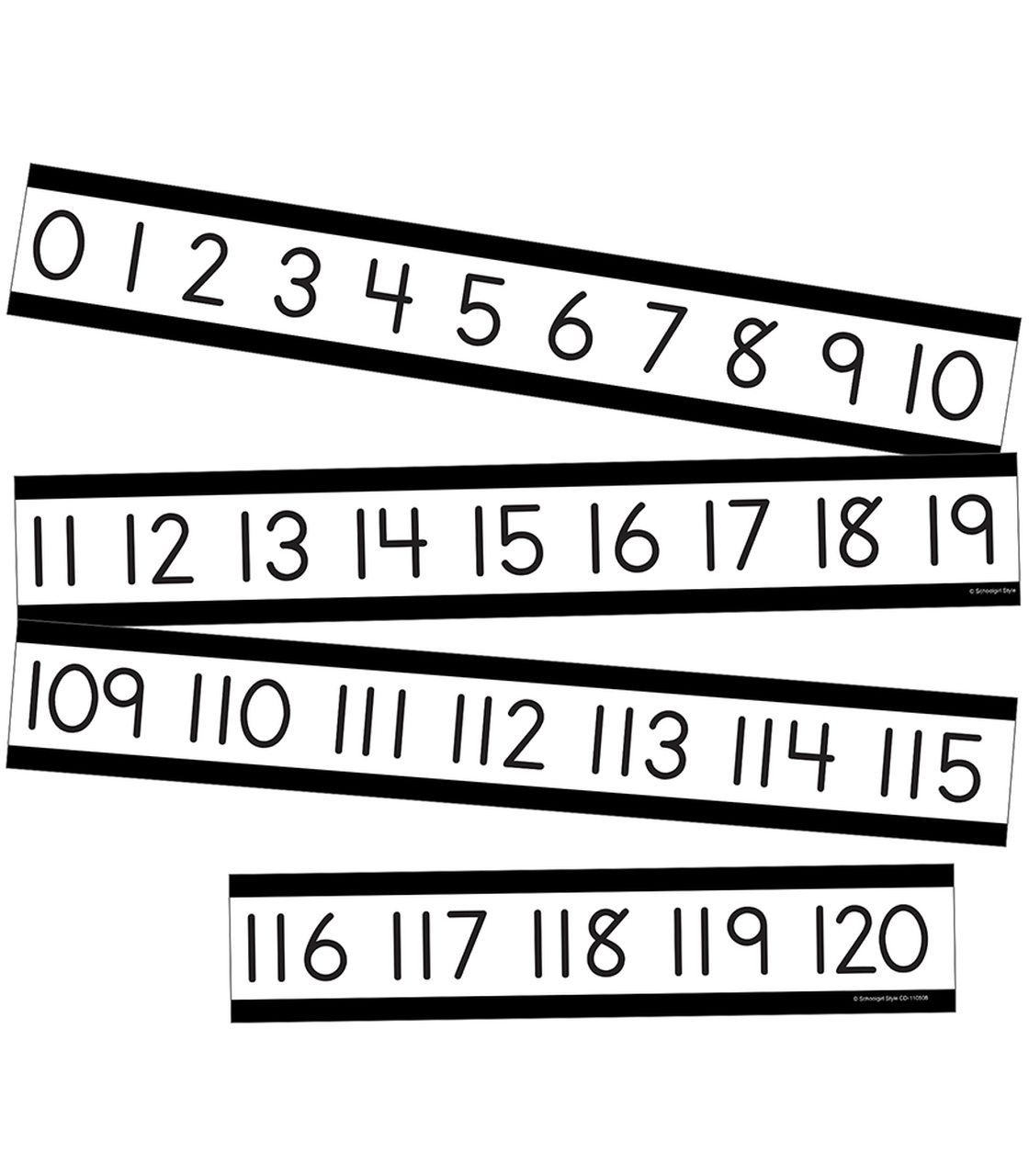 Simply BOHO Number Line Mini BBS