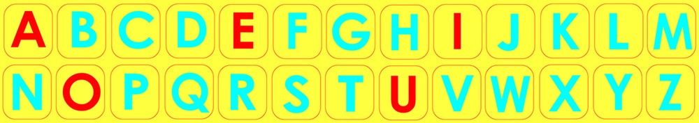 UP Magnetic Foam Letters