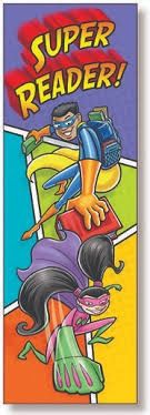 Super Reader Bookmarks (Superheroes)