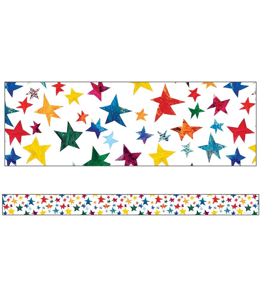 Sparkling Stars Straight Border Trim