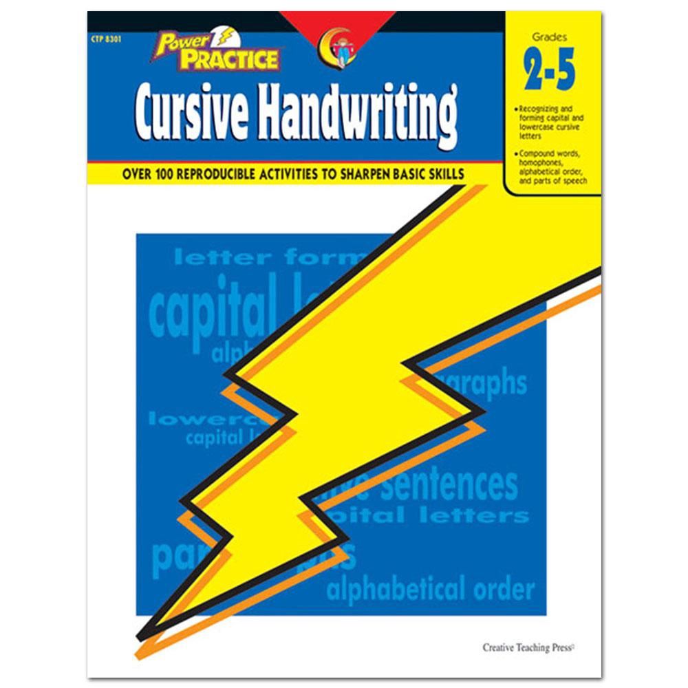 8301 Power Practice: Cursive Handwriting