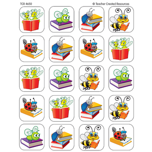 Book Bug Stickers