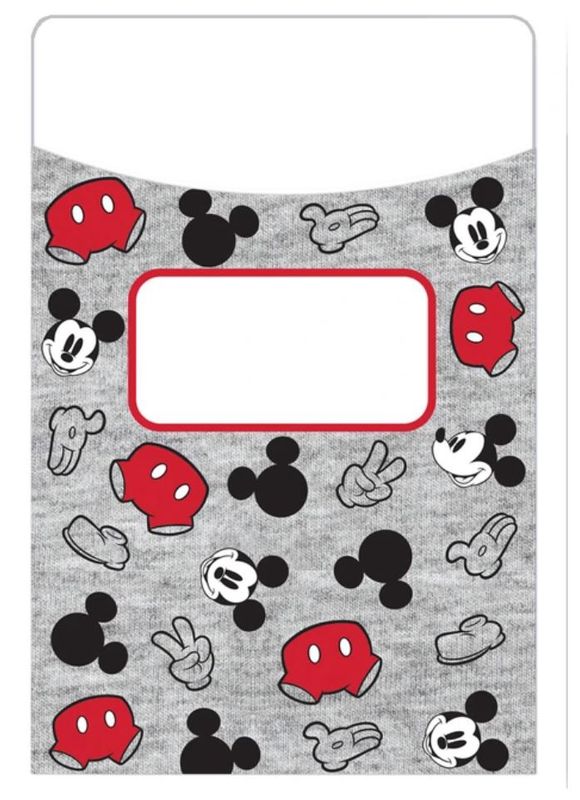 Mickey Mouse Throwback Library Pockets