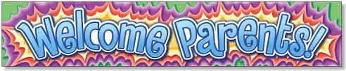 Welcome Parents Banner