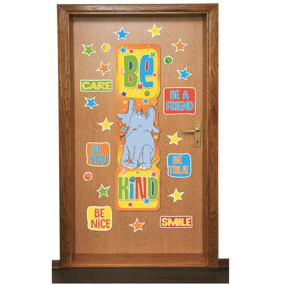 Horton Kindness Hears a Who Door Decor