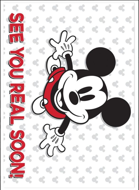 Mickey Mouse Throwback Teacher Post Cards