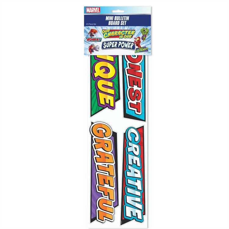 Marvel Super Hero Adventure Traits Mini BBS