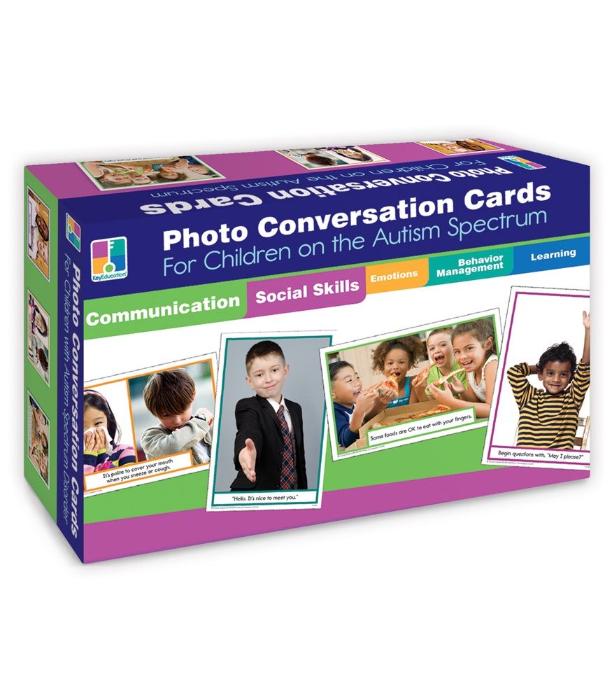 Photo Conversation Cards for Children with Autism and Asperger‚Äôs Learning Cards