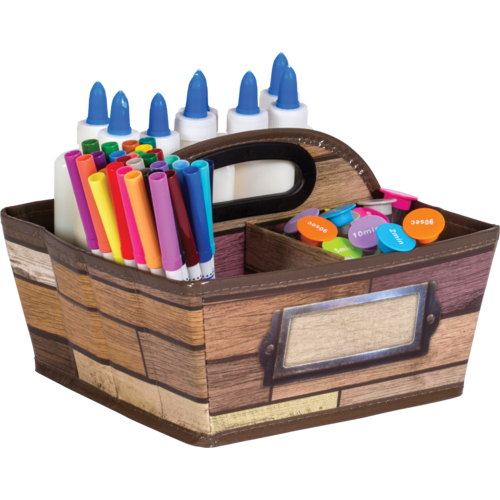 Reclaimed Wood Storage Caddy