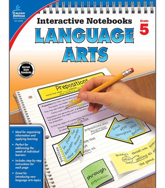 Grade 5 Language Arts Interactive Notebook