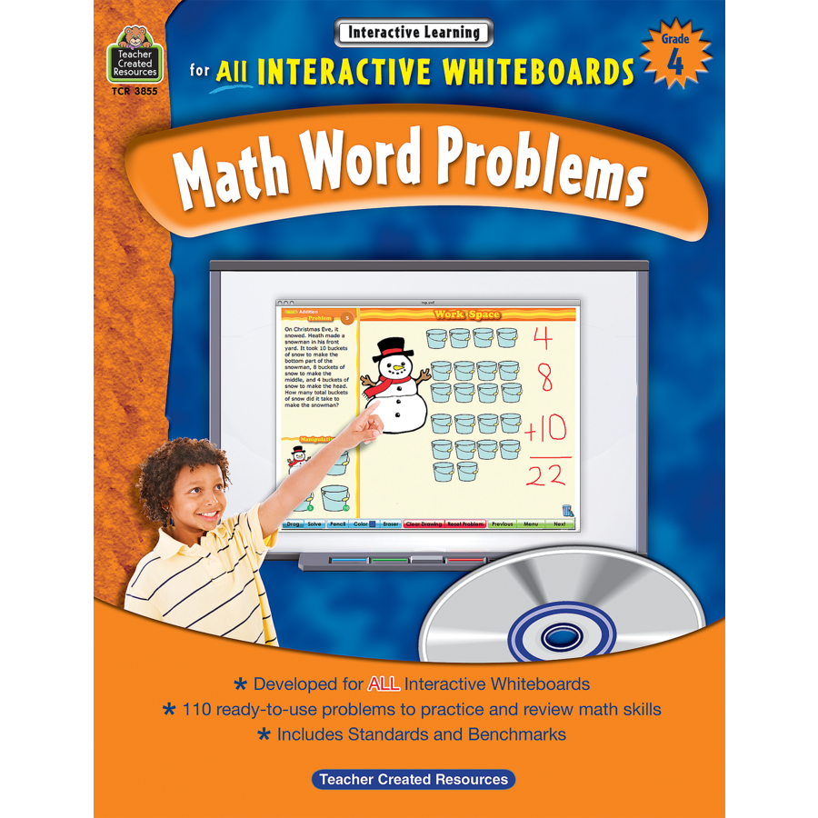 Gr 4 Math Word Problems (Interactive Learning)