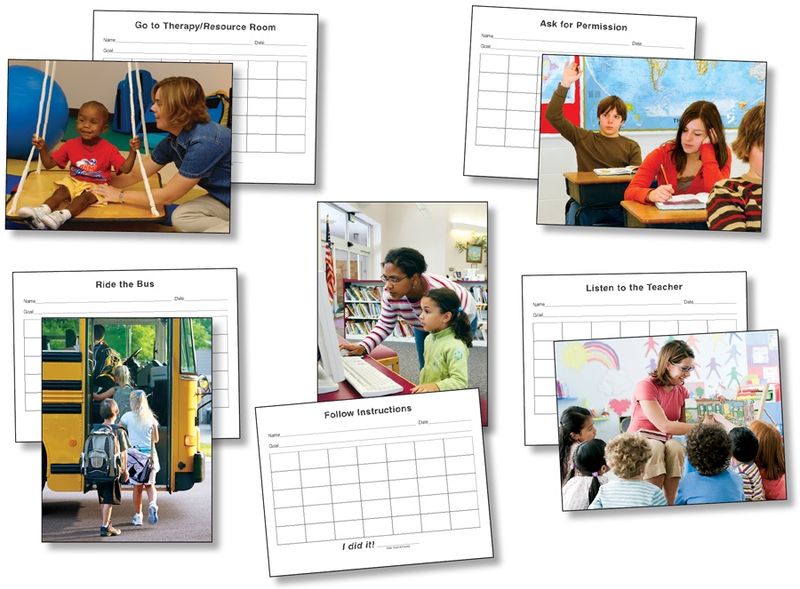 Daily Living Skills Progress Photo Language Cards