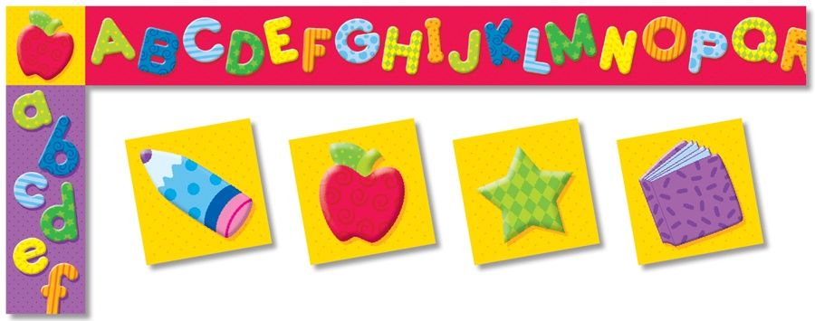 Alphabet Trimmer Border