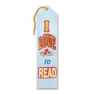 I Love To Read Award Ribbon